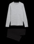 Pure Cotton Striped Pyjama Set